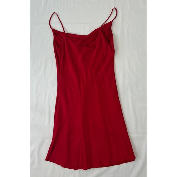 Micheal Kors women's Red Sexy Vintage 90's Mini Dress Size 4 Size 2 - Picture 3 of 8